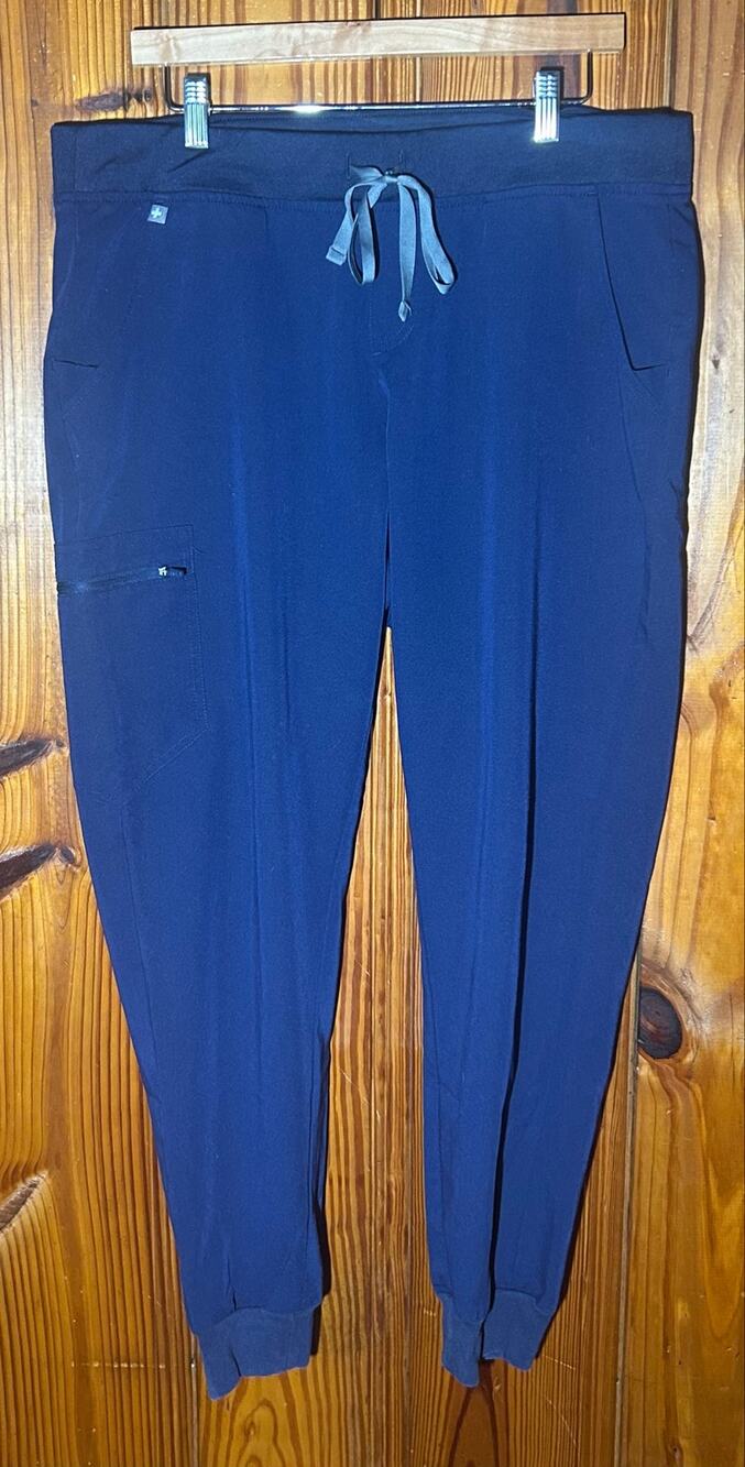 FIGS Women’s Zamora Joggers Scrub bottom nurse doctor navy blue size XL